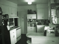 Kahn-Hallock Kitchen before